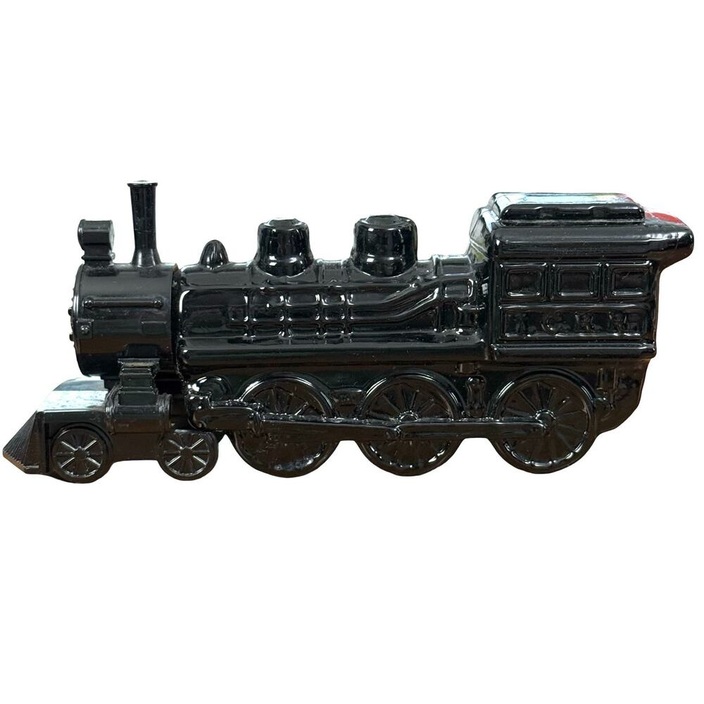 Avon Vintage Cannonball Express 4-6-0 Train Perfume Bottle Cologne Glass Empty